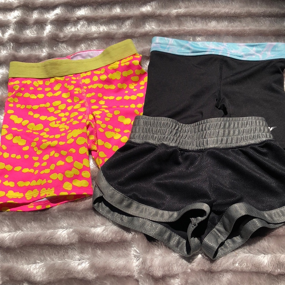 3 sport shorts